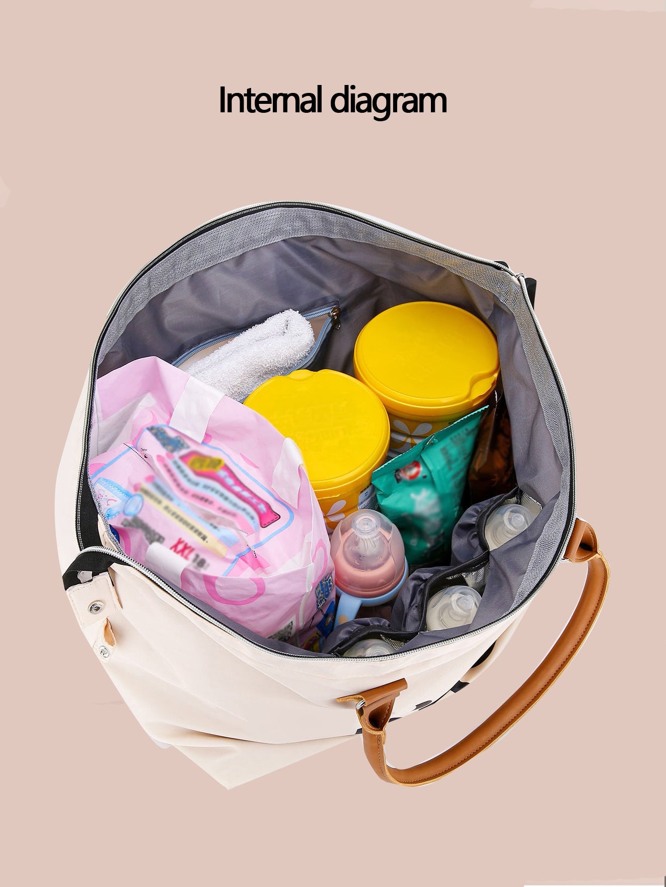 Mommy Bag Three-piece set(2303)