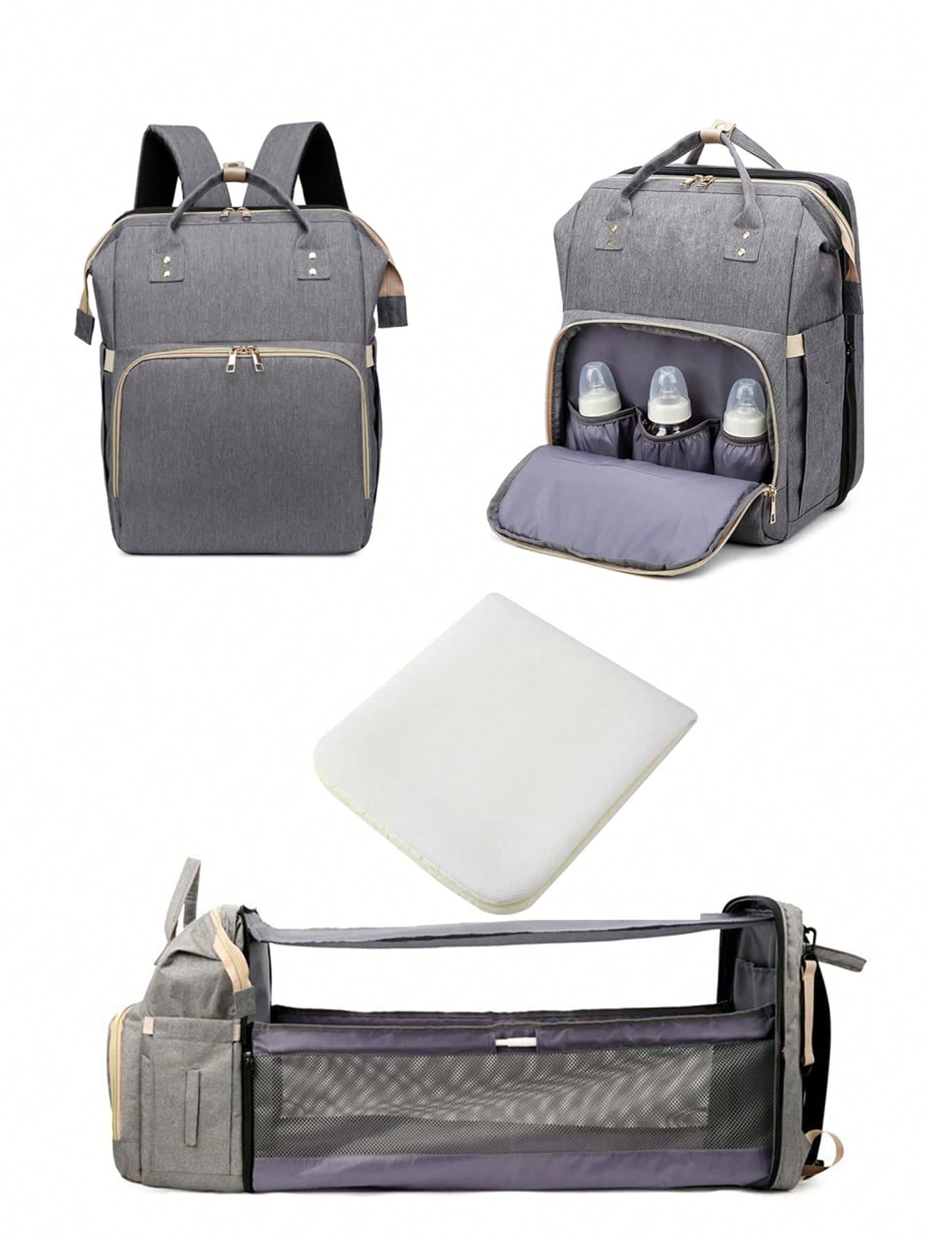 A mommy bag with a crib（DLM001）