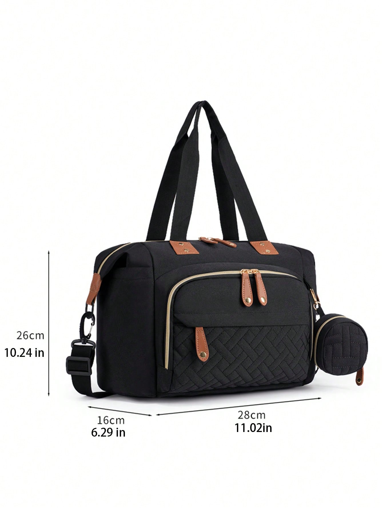 Two-piece set of Embroidery Thread Mommy Bag(2503)