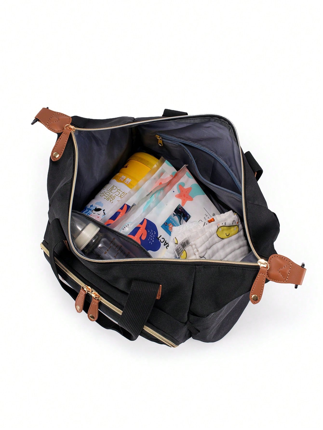 Two-piece set of Embroidery Thread Mommy Bag(2503)