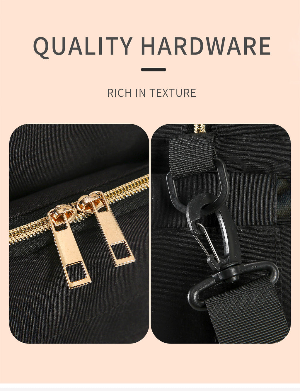 Embroidered thread slung mommy bag（2410）