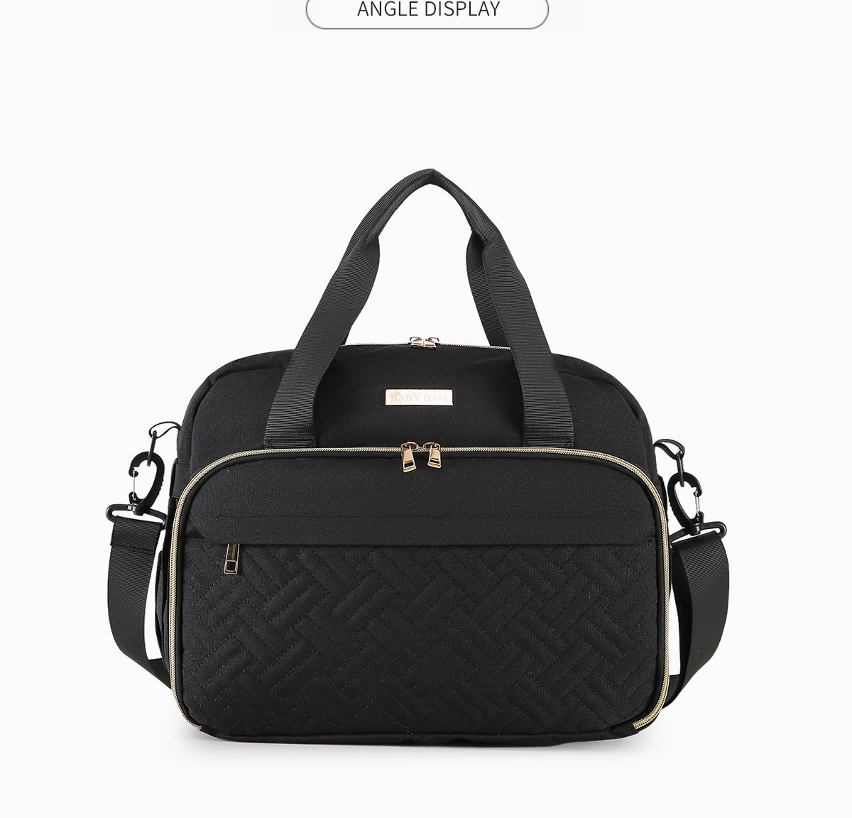 Embroidered thread slung mommy bag（2410）